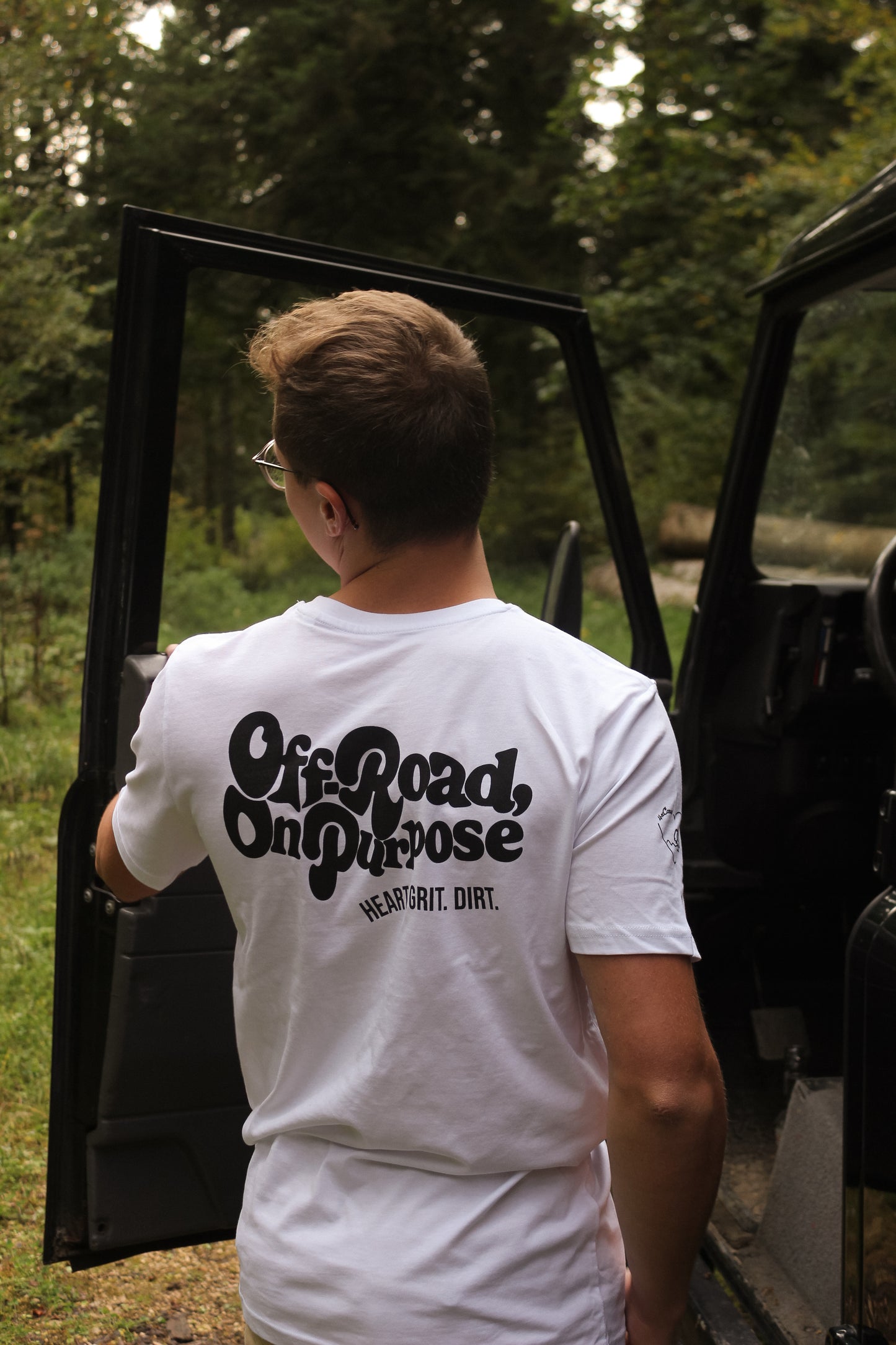 T-shirt 'Off-Road On Purpose'